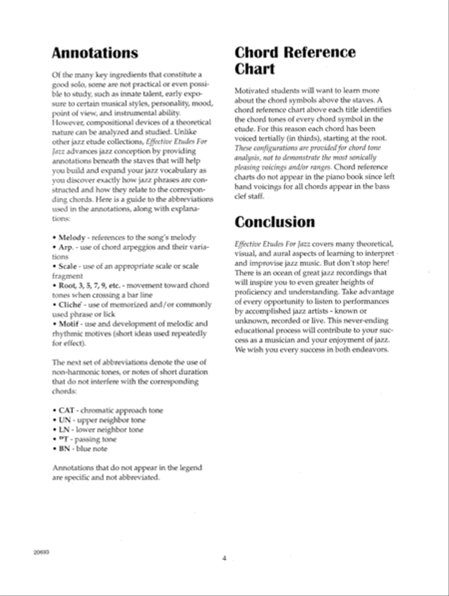 Effective Etudes For Jazz - Bb Tenor Saxophone - Book with MP3 Downloads Jazz Ensemble scores gallery preview page 5