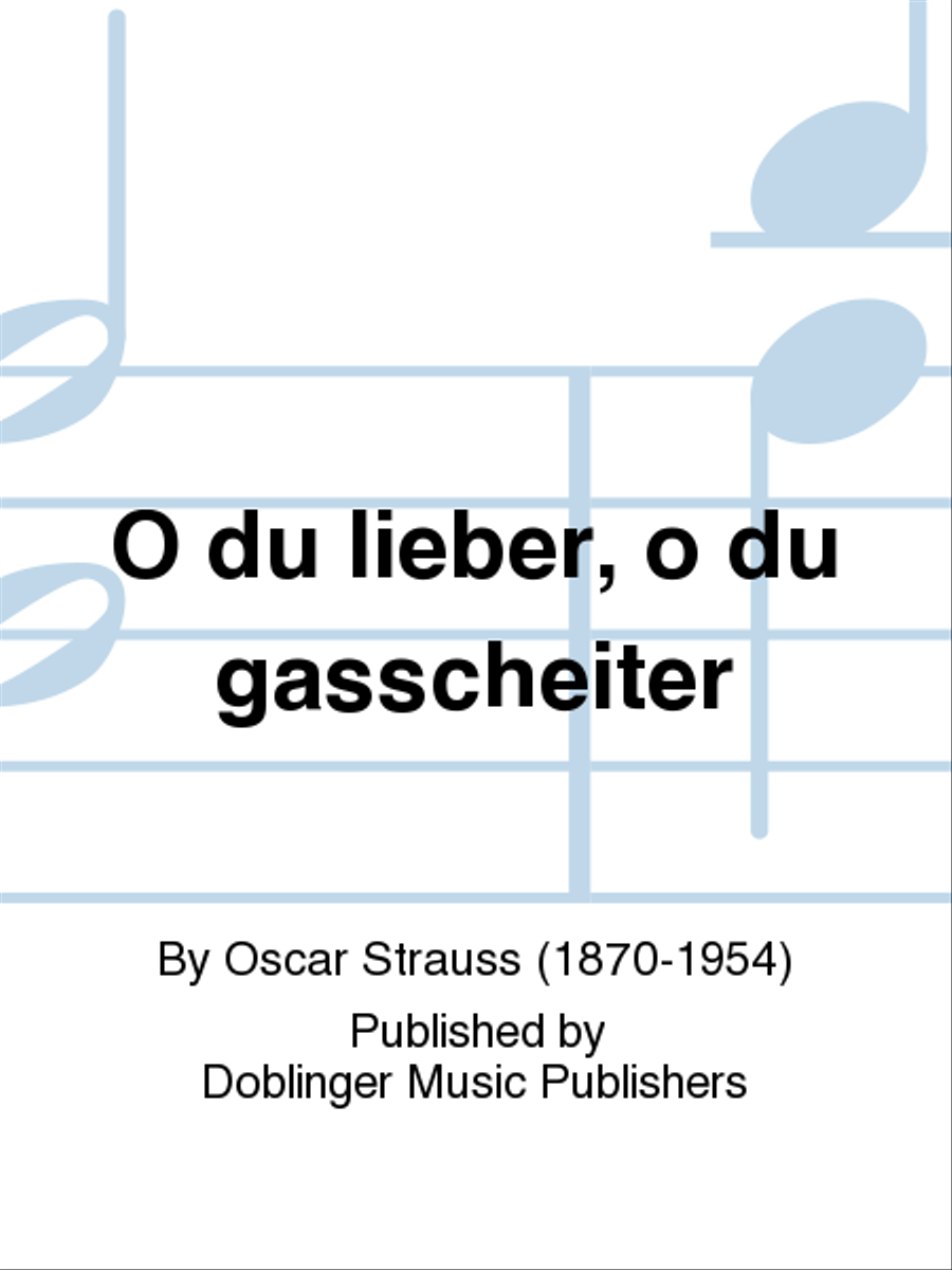 O du lieber, o du g'scheiter Voice scores gallery preview page 1