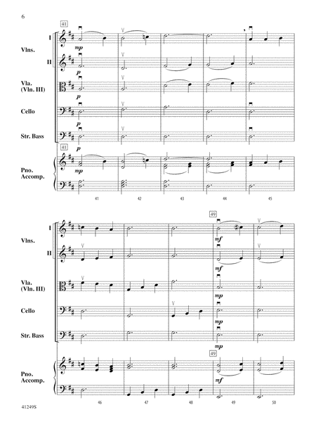 Barcarolle (from The Tales of Hoffman): Score