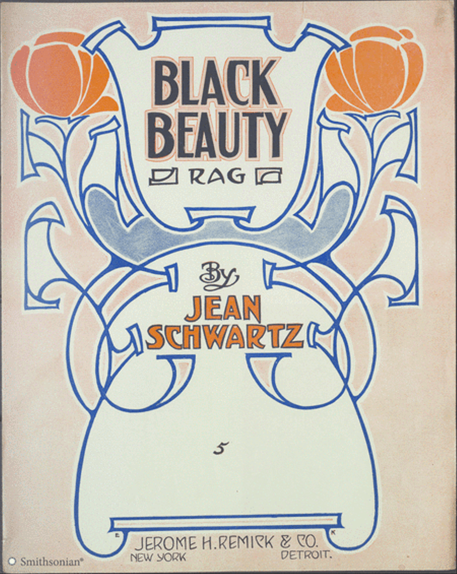 Black Beauty rag Black Beauty rag Piano Solo scores gallery preview page 1