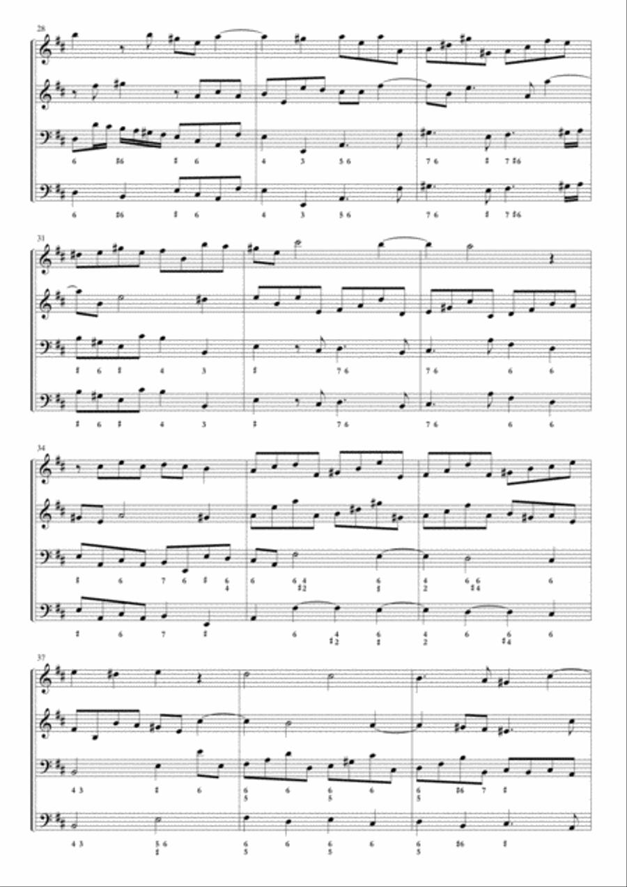 Corelli, Sonata op.1 n.3 in A major Small Ensemble scores gallery preview page 5