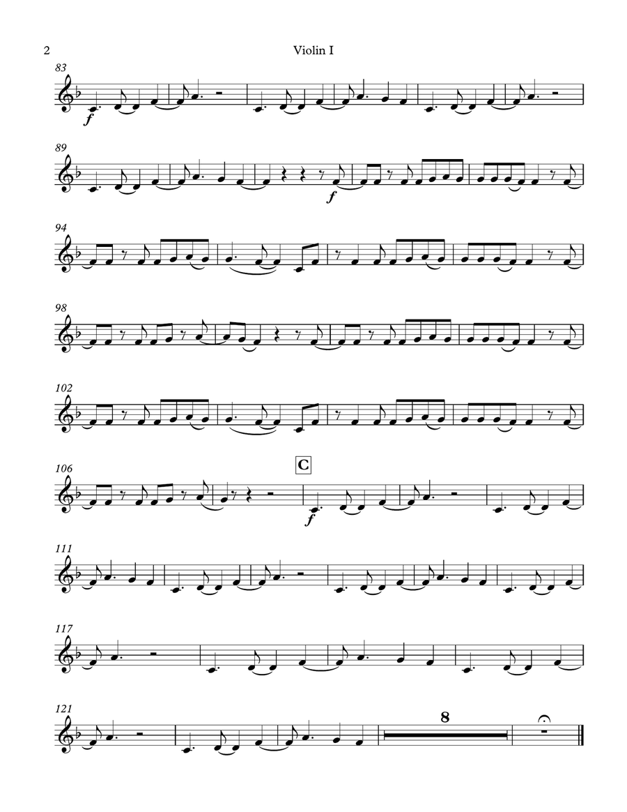 Hold Back The River Hold Back The River String Quartet scores gallery preview page 2