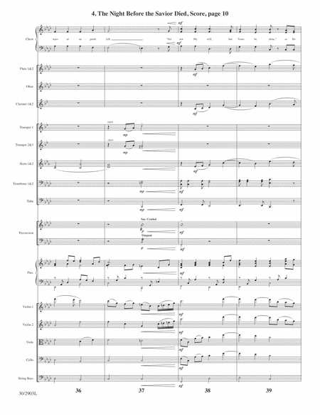 Wondrous Love - Full Orchestra Score