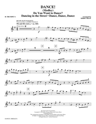 Book cover for DANCE! (Medley) - Bb Trumpet 1