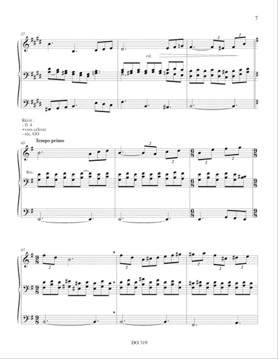 Hesychia Divertissement Hesychia Divertissement Organ scores gallery preview page 6