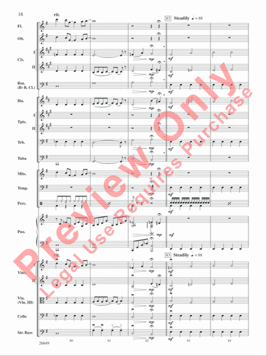 The Best of Green Day Full Orchestra scores gallery preview page 19