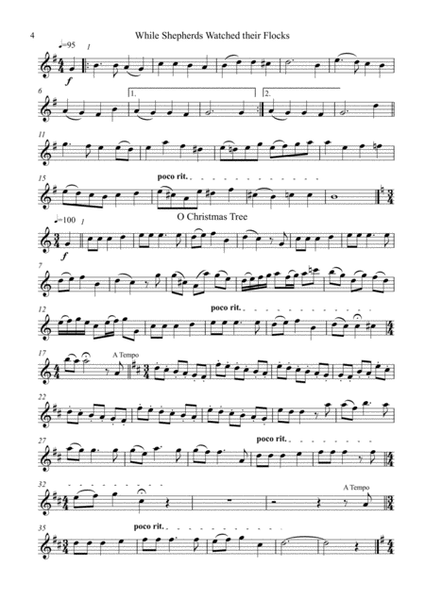 10 More Christmas Carols for Trumpet Trio and Piano image number null