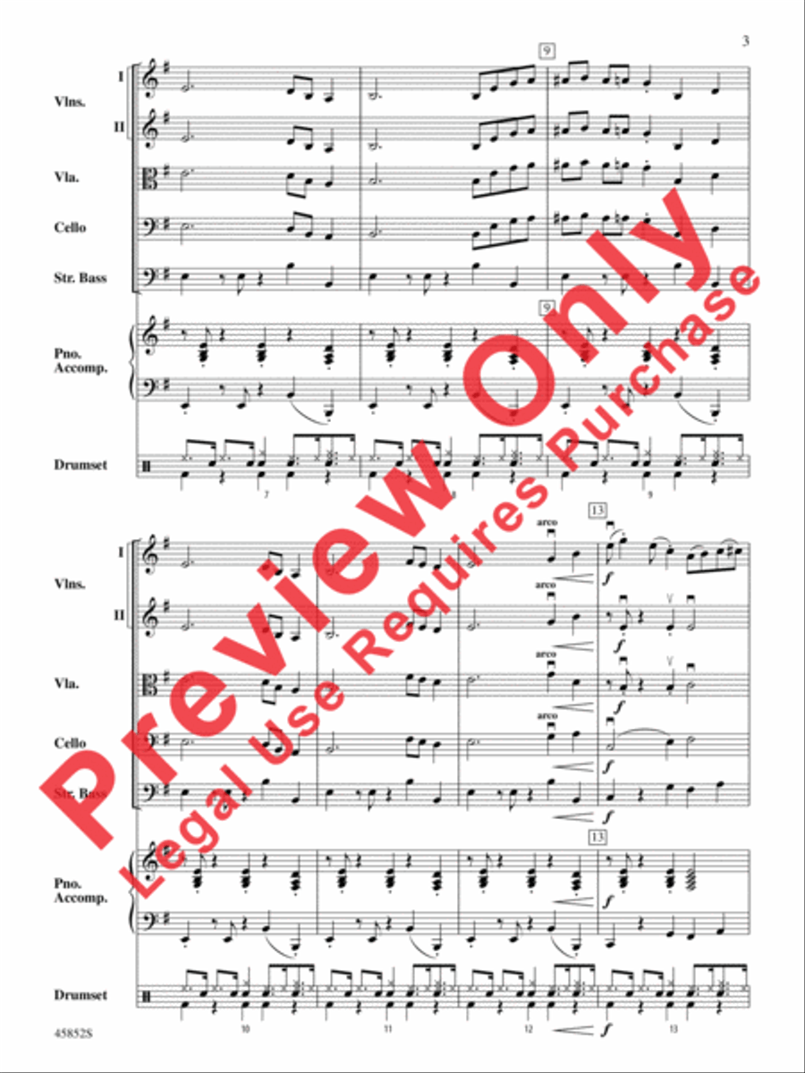 Take Five String Orchestra scores gallery preview page 3