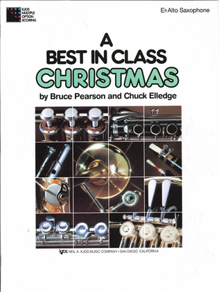 Book cover for A Best in Class Christmas - Eb Alto Saxophone