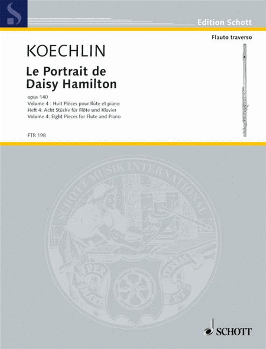 Le Portrait de Daisy Hamilton Flute Solo scores gallery preview page 1