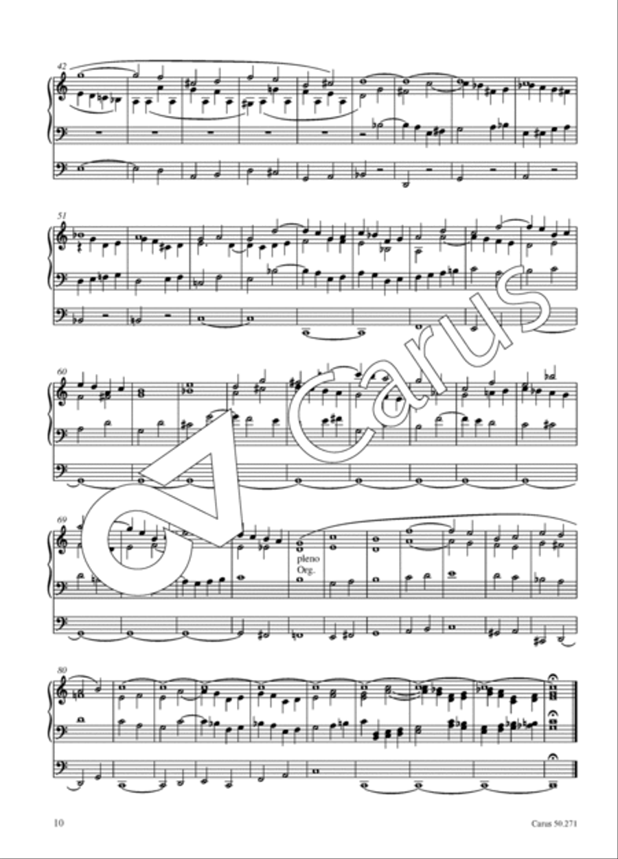 Ten small pieces for the organ Organ Solo scores gallery preview page 11