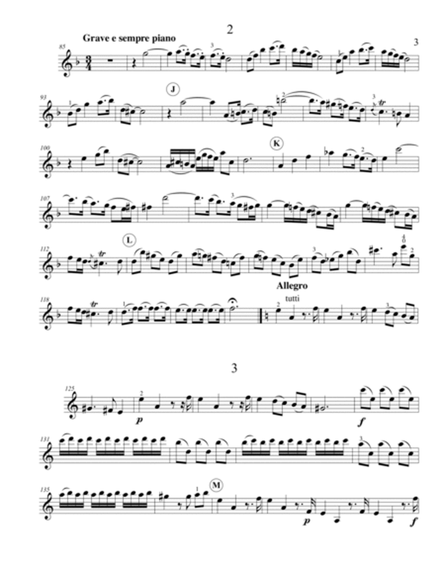 Violin Concerto in a minor F1 #183 (Violin part only) image number null