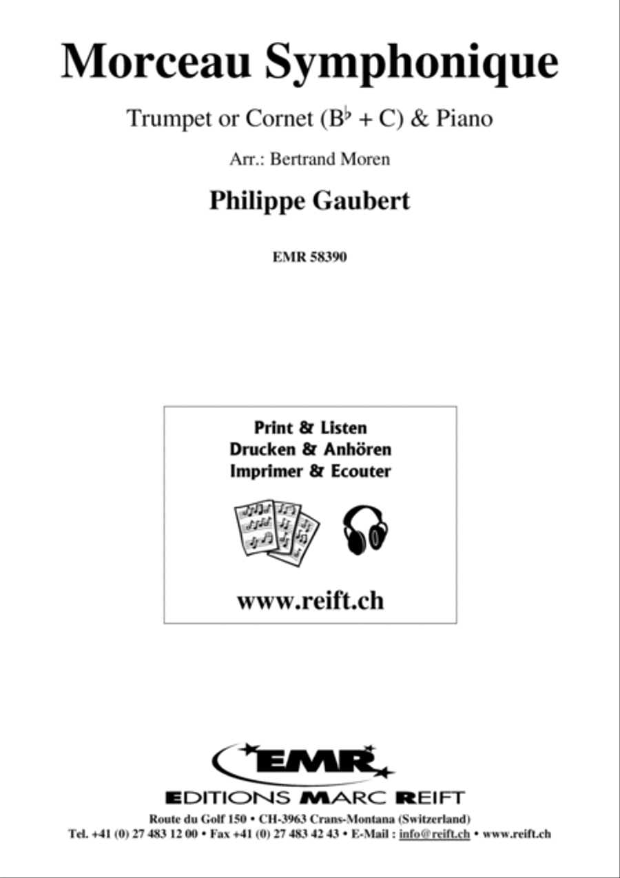 Morceau Symphonique Morceau Symphonique Cornet scores gallery preview page 2