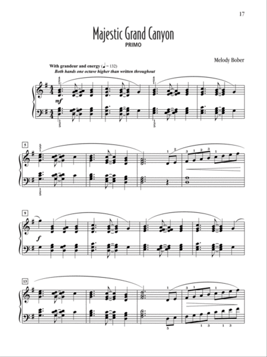 Southwest Landscapes Small Ensemble scores gallery preview page 7