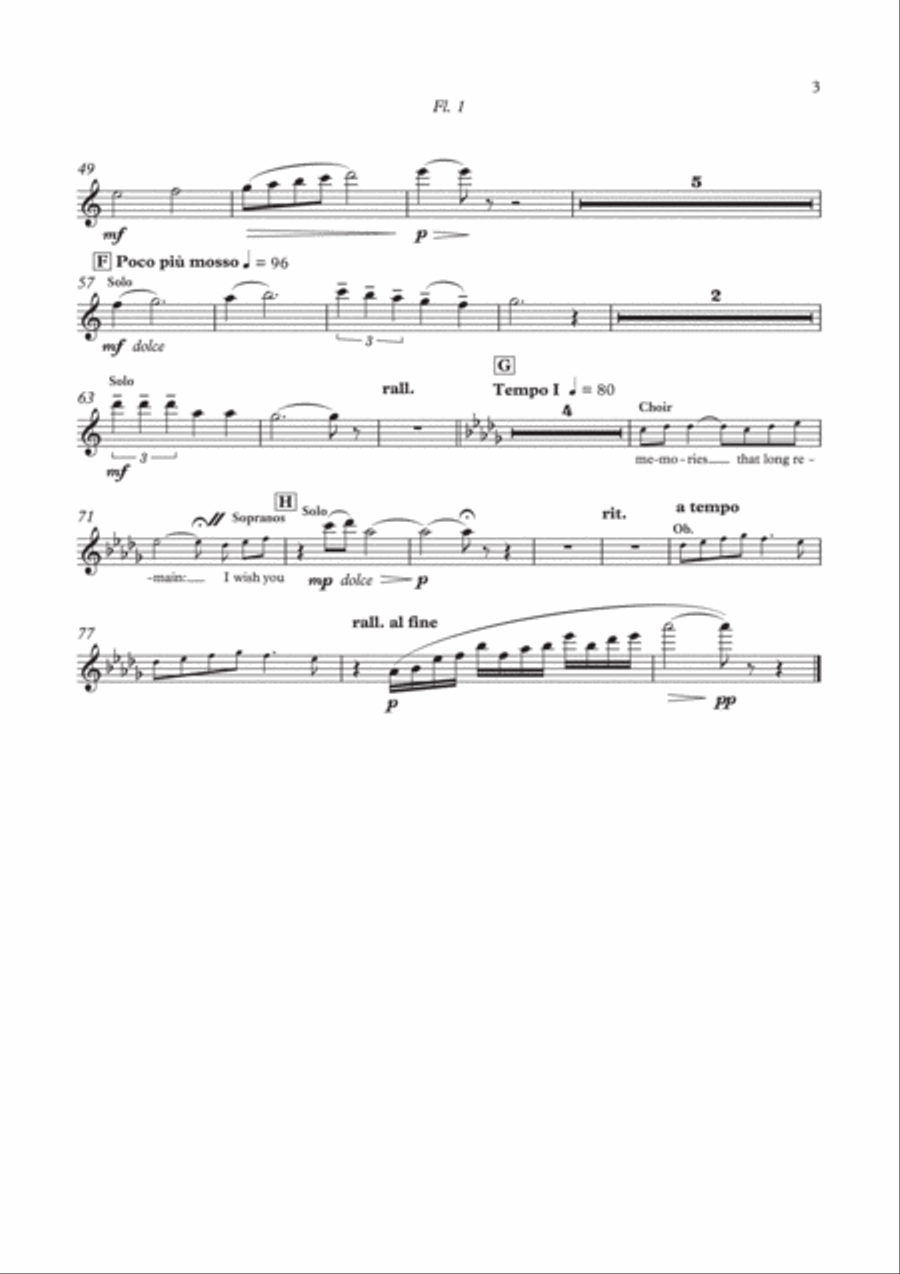 I wish you Christmas 4-Part scores gallery preview page 3