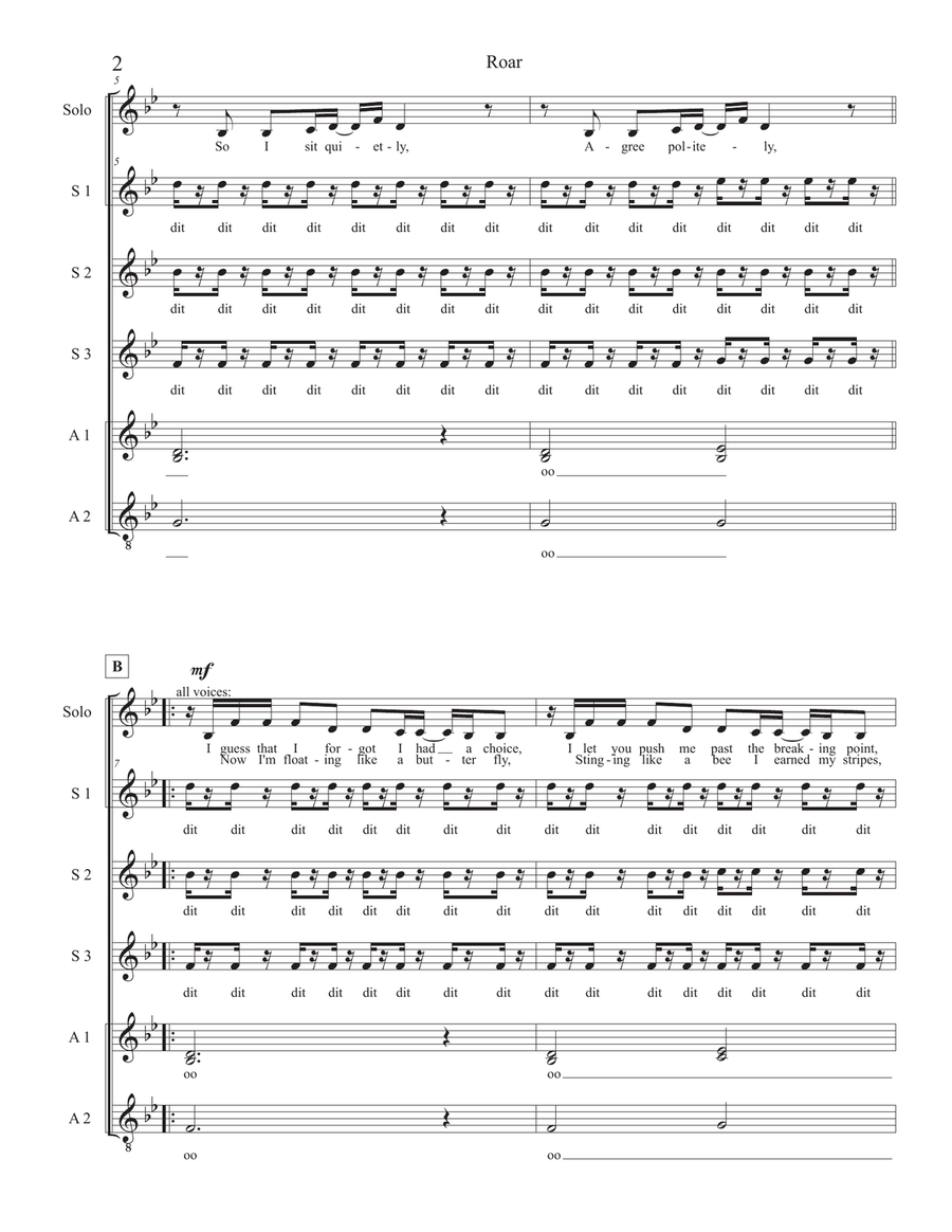 Roar Roar SA scores gallery preview page 2