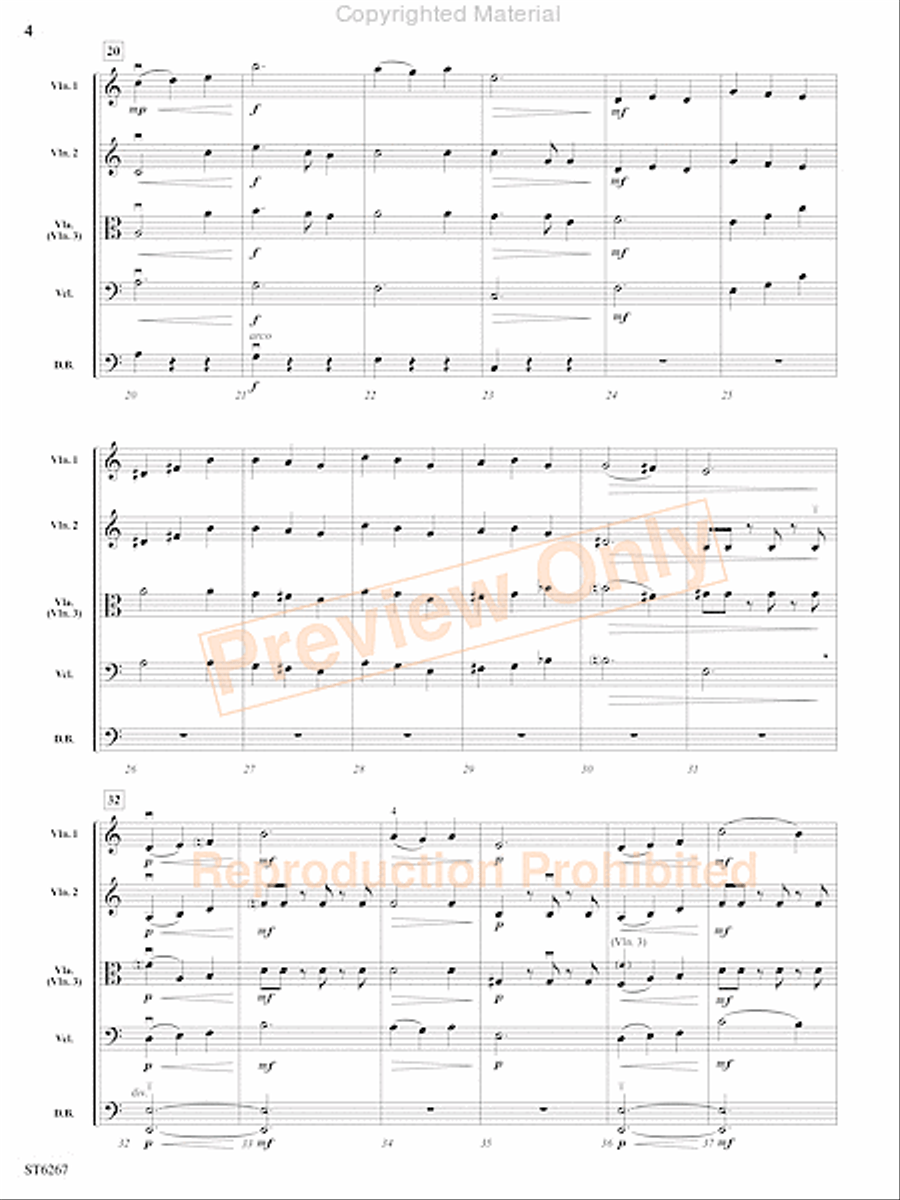 Cordoba String Orchestra scores gallery preview page 5