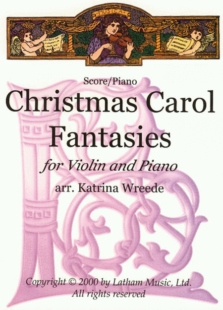 Christmas Carol Fantasies Arr Wreede Vln Pno