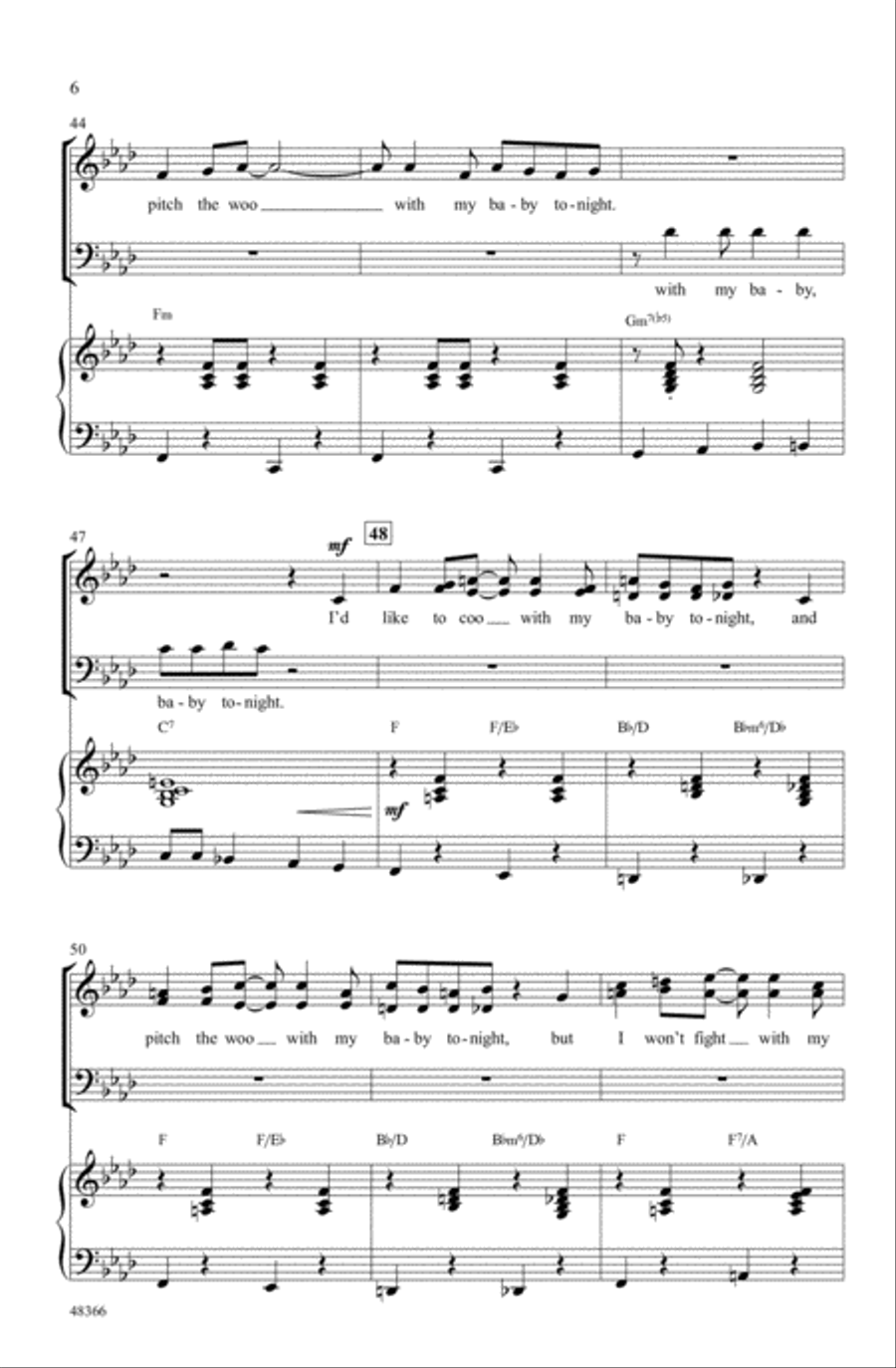 Too Darn Hot Too Darn Hot Choir scores gallery preview page 5