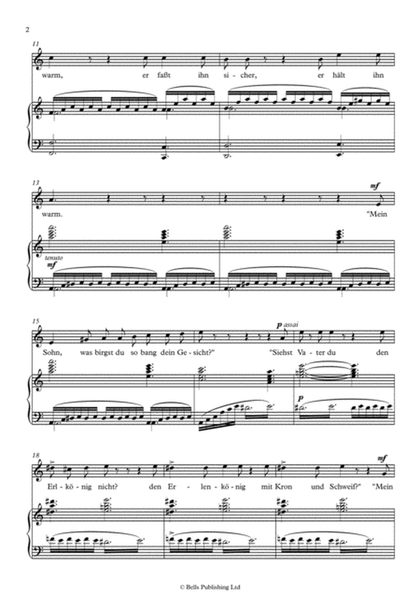 Erlkonig, Op. 1 No. 3 (A minor)