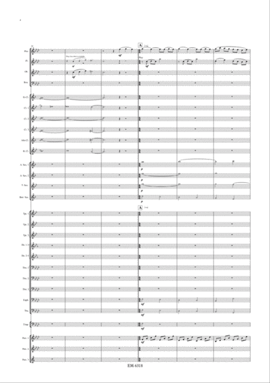 Lauras Stern und der Geheimnisvolle Drache Nian for Wind Band Concert Band scores gallery preview page 5