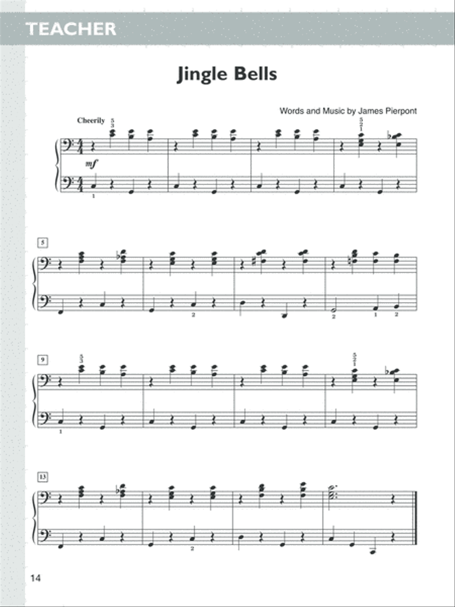The Music Tree: Christmas Piano Method scores gallery preview page 5