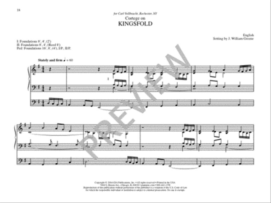 In Paradisum: Twelve Organ Settings Based on Hymntunes