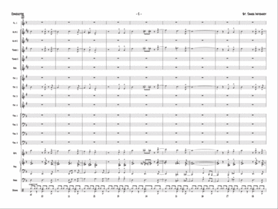 St. James Infirmary St. James Infirmary Jazz Ensemble scores gallery preview page 3
