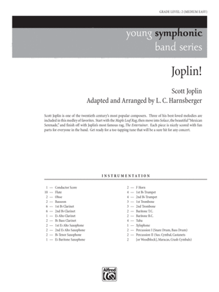 Book cover for Joplin!: Score