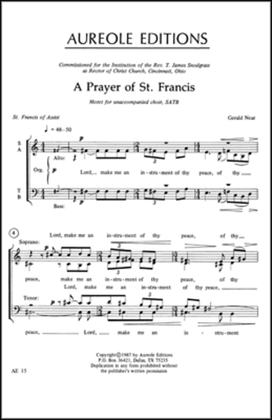 A Prayer of St. Francis