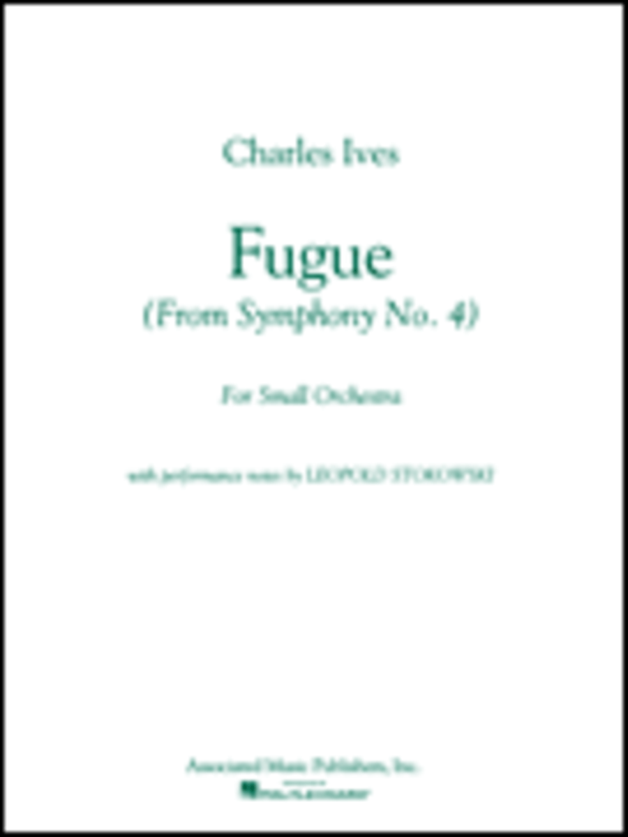 Fugue (from Symphony No. 4) Orchestra scores gallery preview page 1