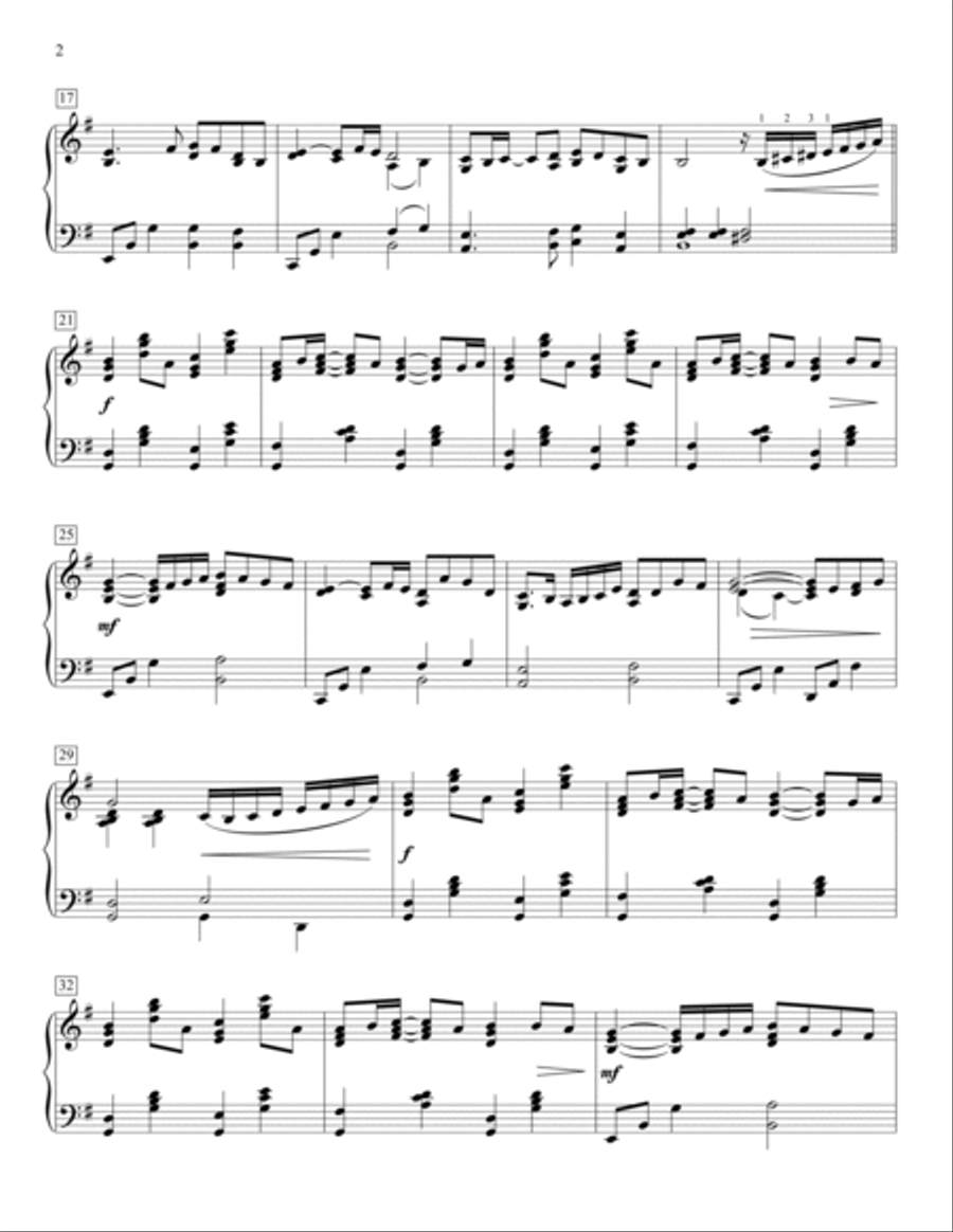 Above All (arr. Glenda Austin) Piano Method scores gallery preview page 2