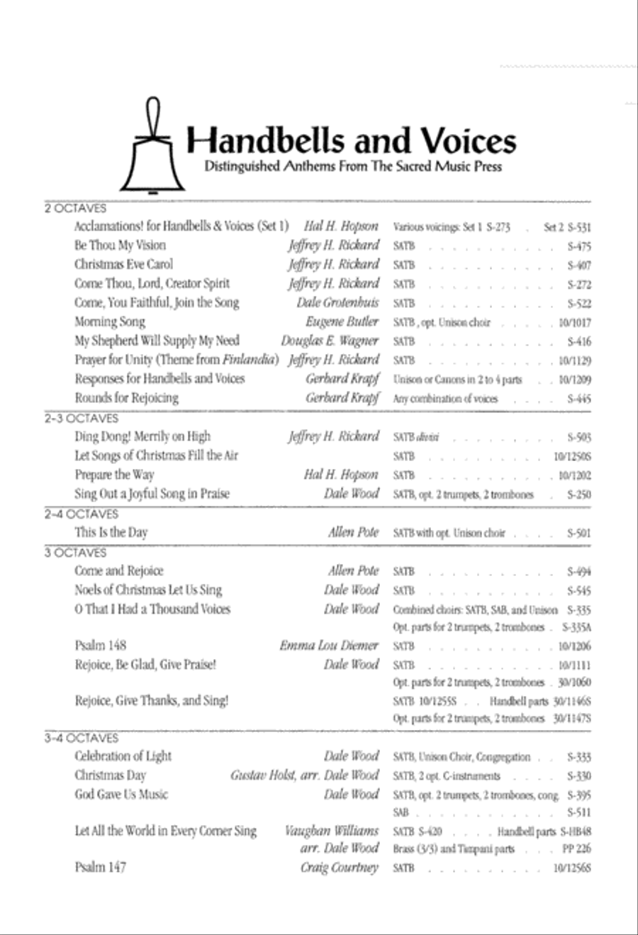 When Christ Was Born 4-Part scores gallery preview page 8