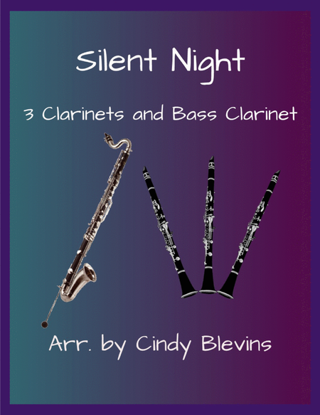 Silent Night, for Three Clarinets and Bass Clarinet image number null