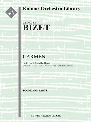 Book cover for Carmen Suite No. 2