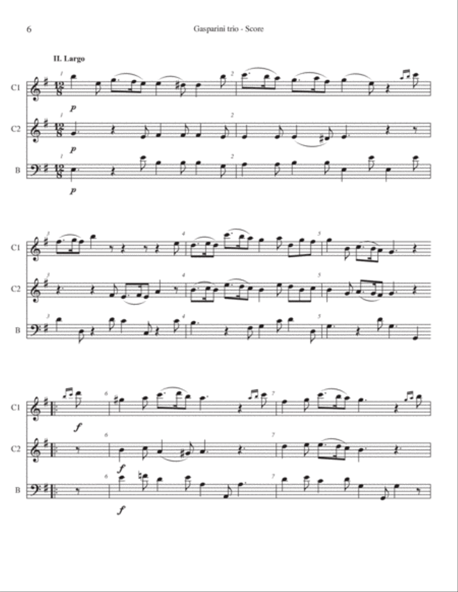 Two Sonatas Two Sonatas Small Ensemble scores gallery preview page 6