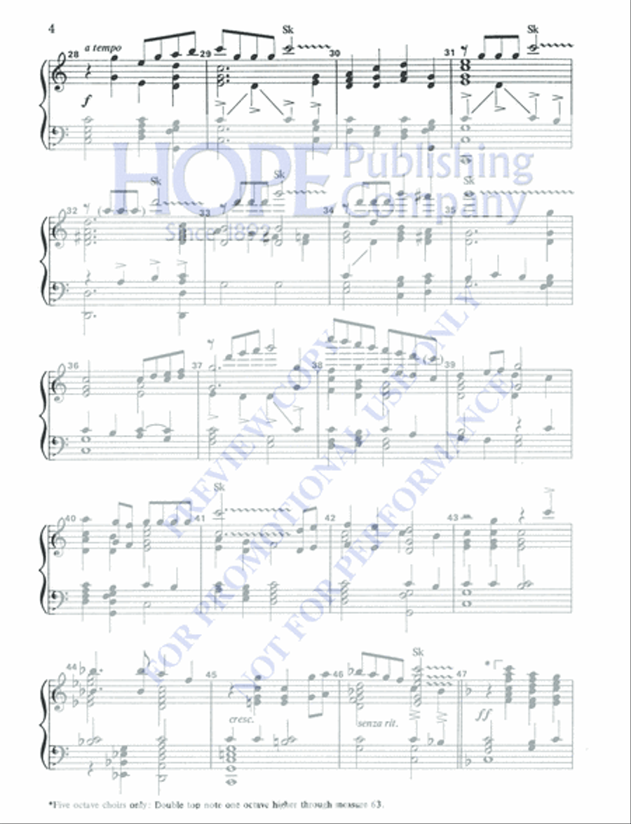 Sine Nomine Sine Nomine 5-Octaves scores gallery preview page 4