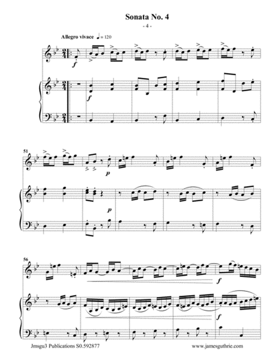 Vivaldi: Sonata No. 4 for Harp & Piano image number null