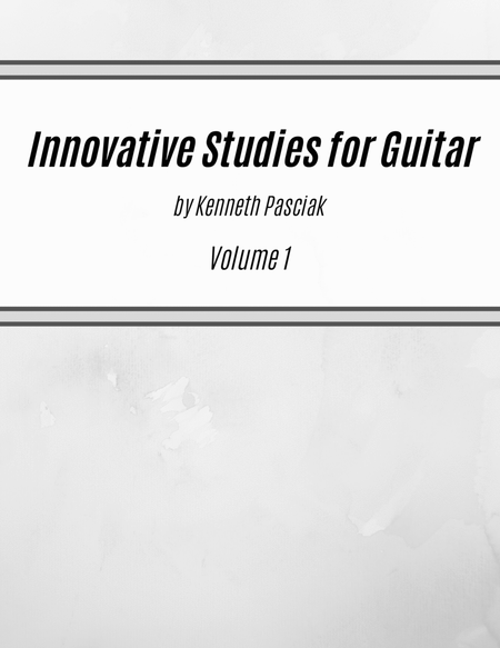 Innovative Studies for Guitar - Volume 1 image number null