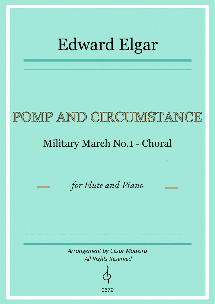 Pomp and Circumstance No.1 - Flute and Piano (Individual Parts) image number null