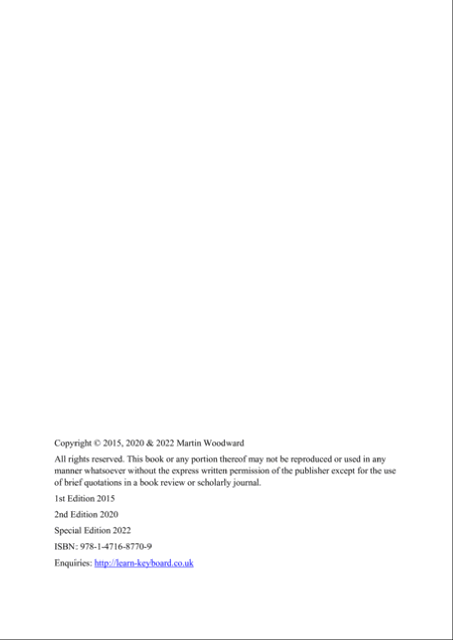 Learn to Play Piano / Keyboard For Absolute Beginners A Self Tuition Book - SPECIAL EDITION Piano Method scores gallery preview page 2