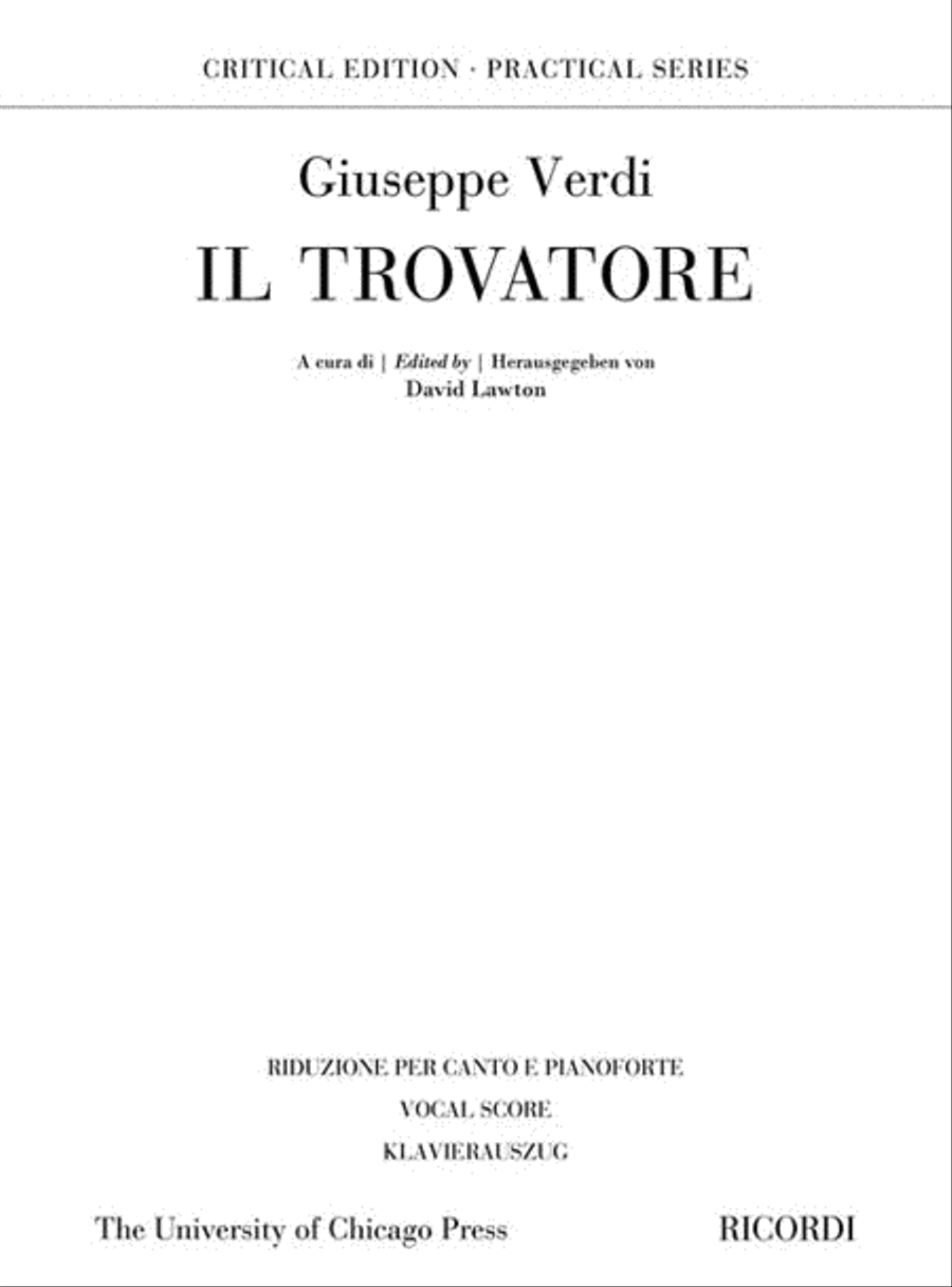 Il Trovatore