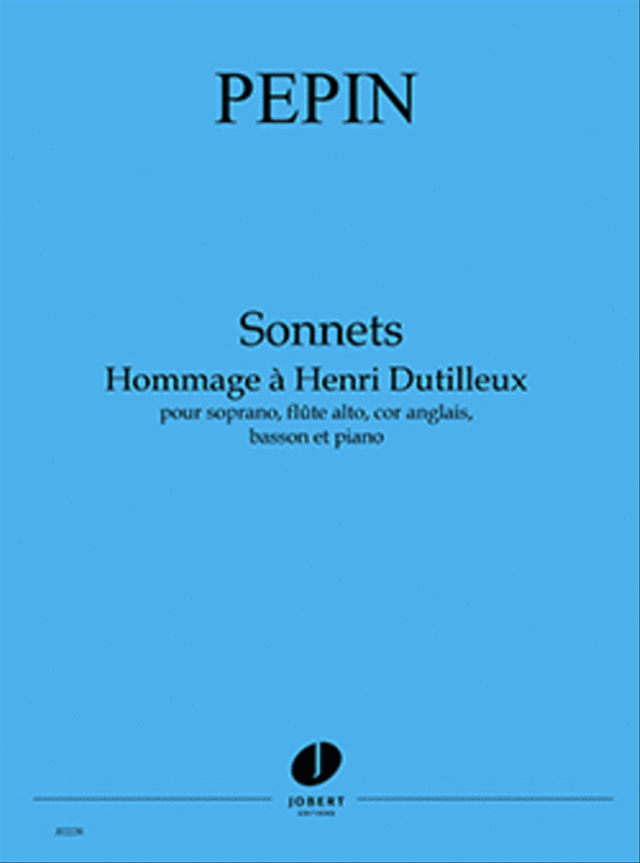Sonnets - Hommage a Henri Dutilleux English Horn scores gallery preview page 1