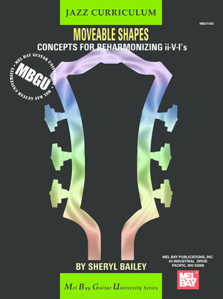 Book cover for MBGU Jazz Moveable Shapes: Concepts for Reharmonizing II-V-I's