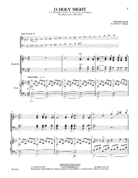O Holy Night - Organ Score