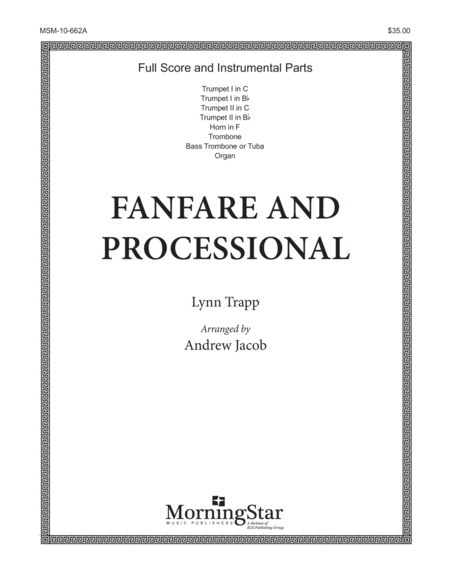 Fanfare and Processional (Downloadable Brass Quintet Score and Parts)