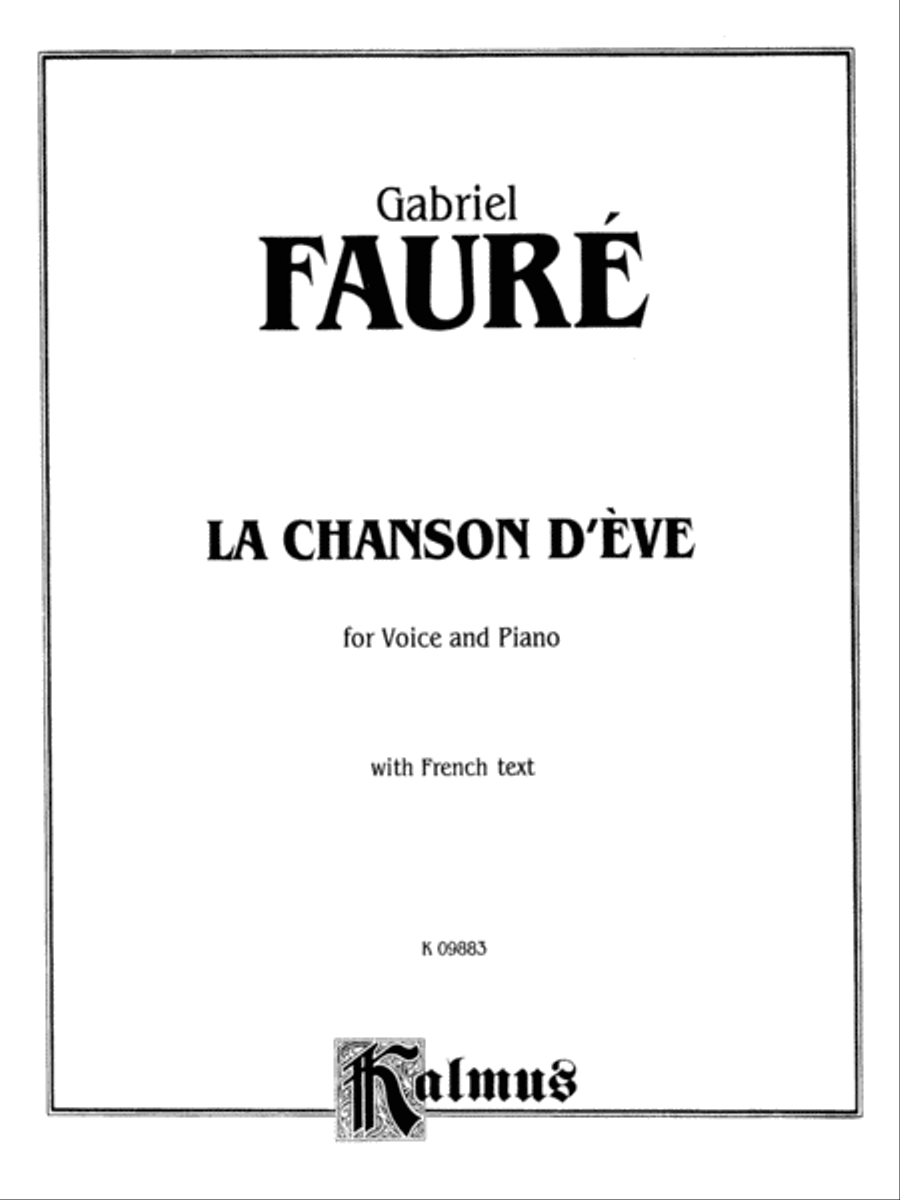 La Chanson D'Eve