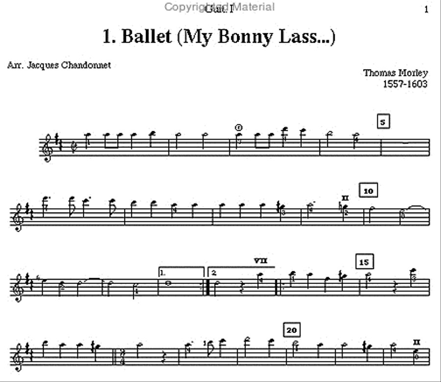 Musique pour 3 et/ou 4 guitares, Vol. 4 Guitar Ensemble scores gallery preview page 2