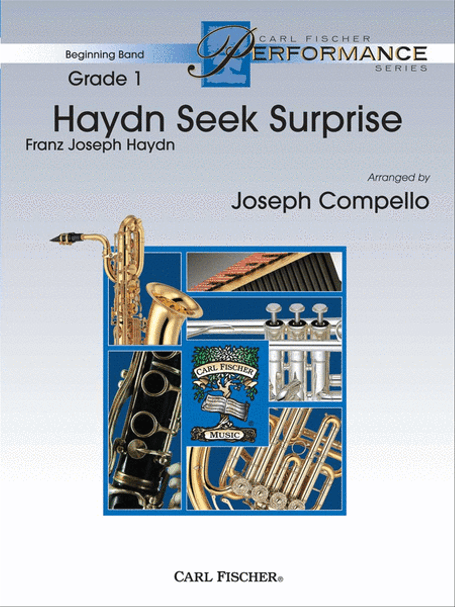 Haydn Seek Surprise Concert Band scores gallery preview page 1