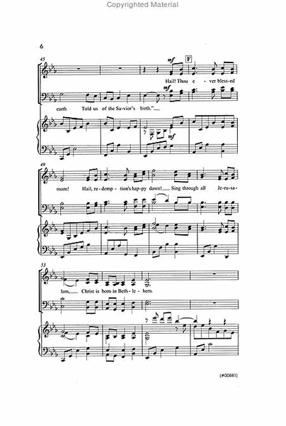 See Amid the Winter's Snow - SATB - Evans image number null